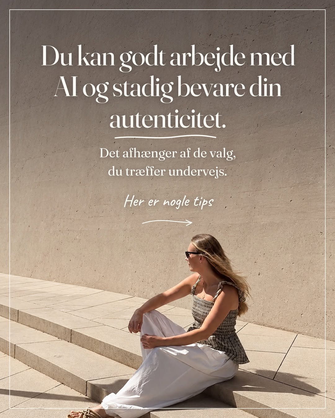 Opslag 4 af 6 fra @ai_med_line. Åbner på Instagram.